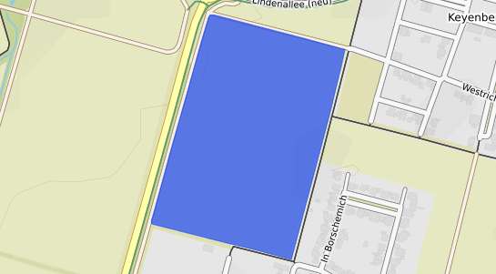 Bodenrichtwertkarte An der Chaussee b. Friedrichstadt, Eider